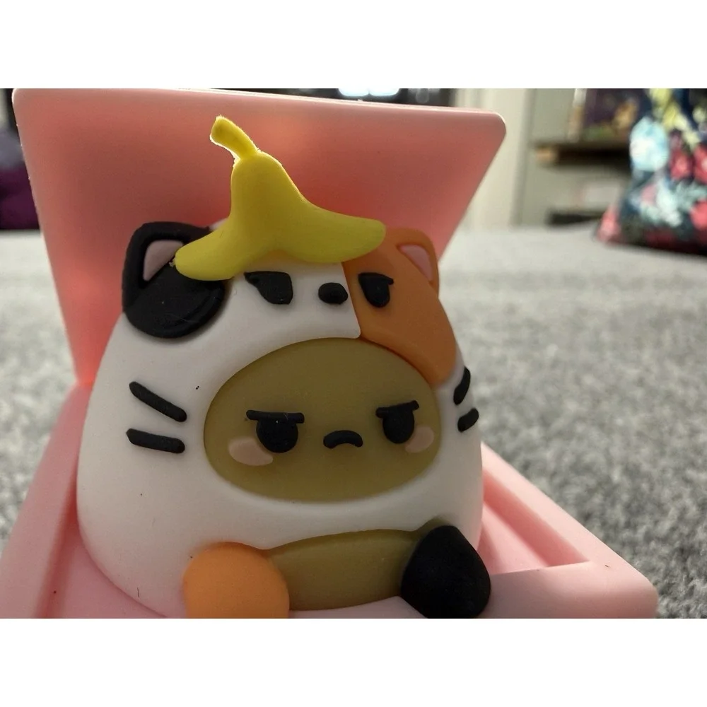 SMOKO Tayto Potato Cat Blind Box Calico Cat in Recycling Bin Garbage